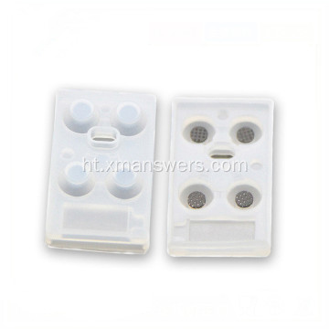 Eklere Silicone Rubber Keys Bouton Klavye Klavye